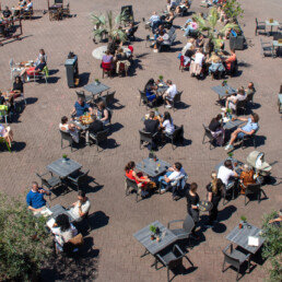 De Terrasverwarmers - terras op de Hof (Amersfoort)